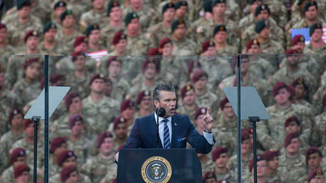 Secretário de Guerra dos EUA compara cenário atual a 1939 e anuncia reforço militar