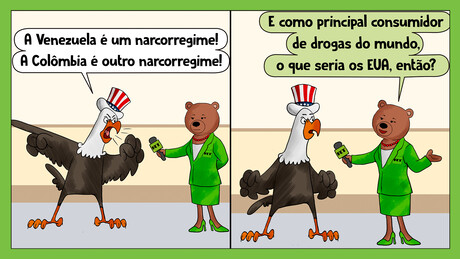 Narcóticos nos olhos dos outros é refresco!