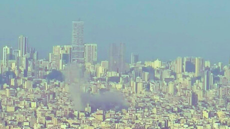 Forças de Defesa de Israel lançam ataque em Beirute, capital do Líbano