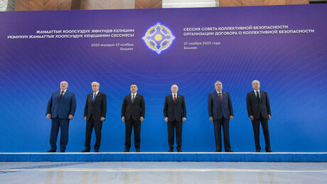 VÍDEO: Putin chega à reunião da Organização do Tratado de Segurança Coletiva no Quirguistão