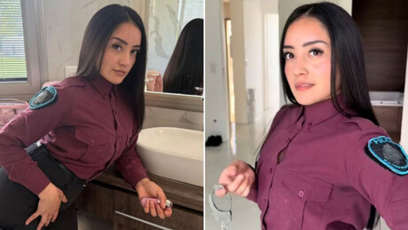 'Fui obrigada a procurar outra profissão': policial é suspensa por publicar conteúdo picante usando uniforme