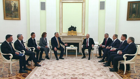 Putin e Orbán se reúnem em Moscou em meio a tentativas negociação de paz na Ucrânia