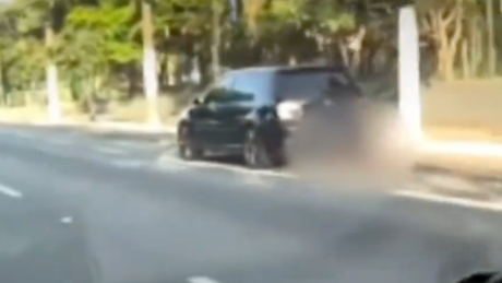 VÍDEO: mulher perde as pernas após ser arrastada por carro na Marginal Tietê