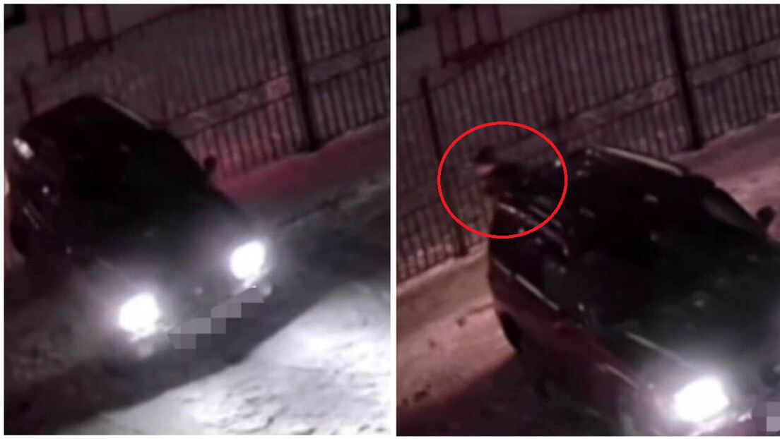 Mulher bate carro contra cerca da escola e quase atropela as crianças - VÍDEO