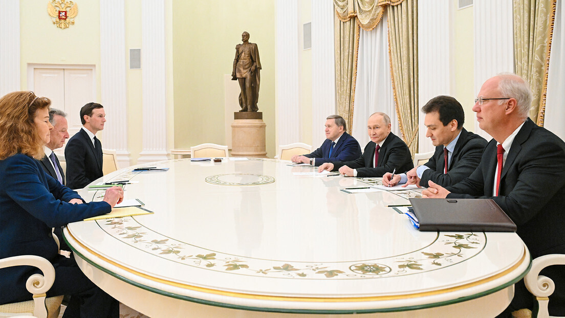 Reunião entre Putin e Witkoff chega ao fim após quase cinco horas