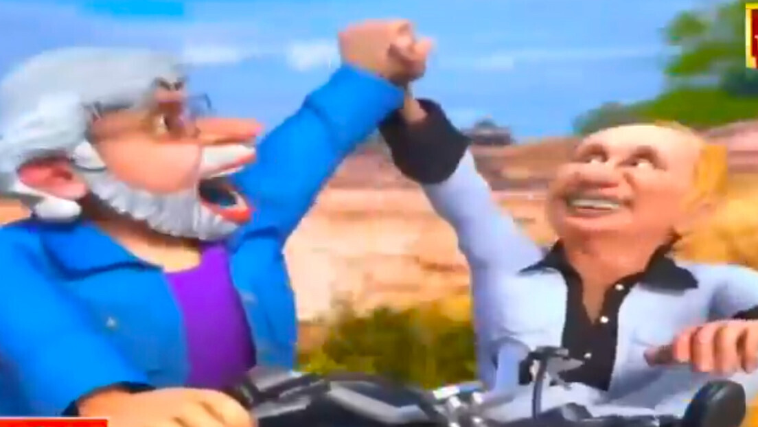 Animação indiana mostra aliança Putin-Modi entre petróleo e mísseis S-400 e Trump de frentista - VÍDEO