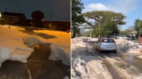 África do Sul amanhece como a Sibéria - VIDEO