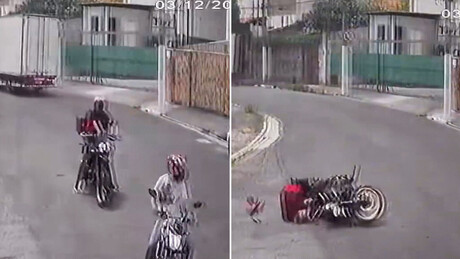 IMAGENS FORTES: ex-policial militar reage a assalto e mata ladrão