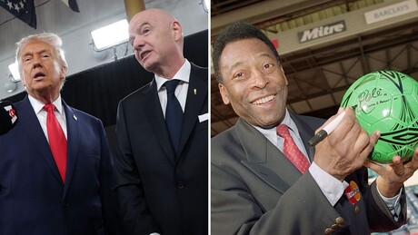 Em entrevista à CazéTV, Trump elogia Pelé: 'um dos maiores da história'