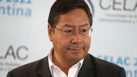 Luis Arce está detido nas celas da Força Especial de Combate ao Crime, acusado de dois crimes