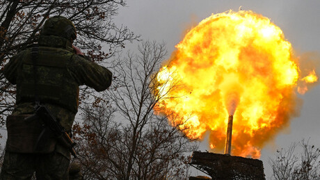 Exército russo liberta vilarejo na província de Kharkov
