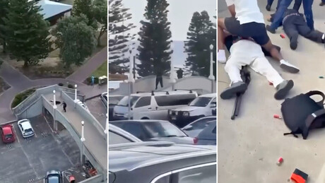 PRIMEIRAS IMAGENS do tiroteio em massa em uma praia na Austrália durante evento judaico