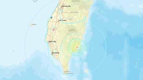 Taiwan é atingida por terremoto de magnitude 5.8
