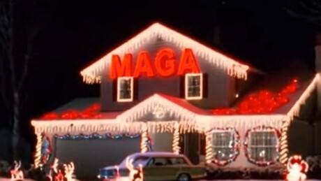 Vídeo de Natal da Casa Branca usa IA, inclui MAGA e recria cena de 'Férias Frustradas de Natal'