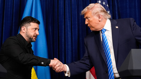 Trump diz que conversa com Zelensky foi 'excelente' e que acordo sobre Donbass está próximo