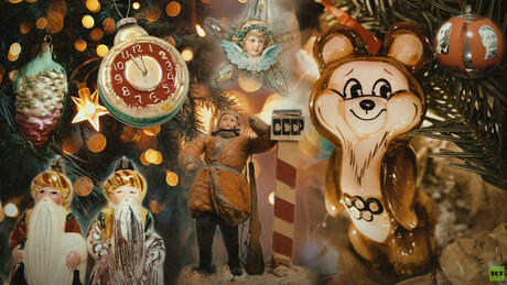 FOTOS: decorações soviéticas de Natal