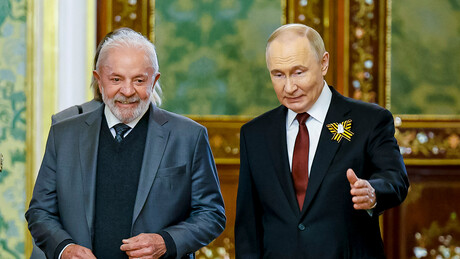 Putin envia felicitações a Lula e outros líderes mundiais em mensagens de fim de ano