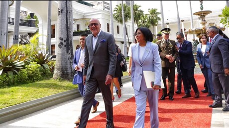 Delcy Rodríguez: 'Não existe nenhum agente externo governando a Venezuela'