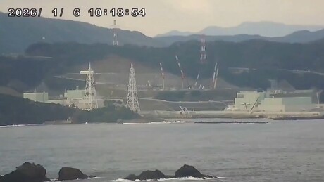 VÍDEO: Usina nuclear no Japão é atingida por forte terremoto