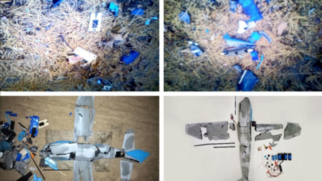 FOTOS: Pyongyang derruba drone espião sul-coreano