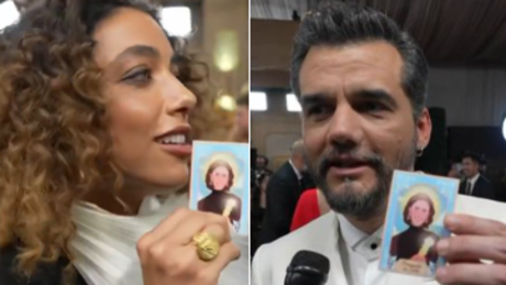 Elenco de 'Agente Secreto' recebe santinhos de Fernanda Torres no Globo de Ouro