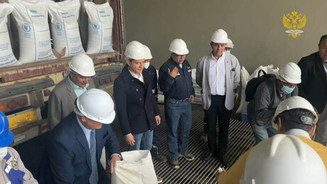 Rússia doa 1,4 mil toneladas de trigo para a Bolívia