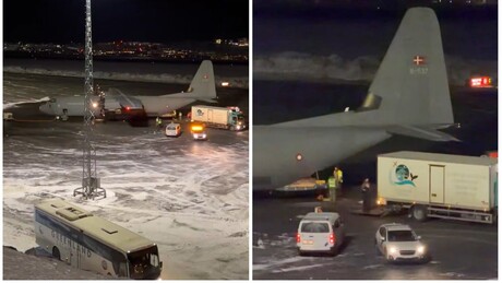 VÍDEO: tropas europeias chegam à Groenlândia