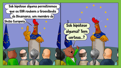 A UE defenderá firmemente a Groenlândia...mas de quem?