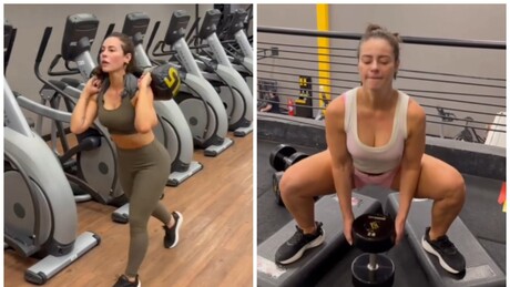 VÍDEO: Paolla Oliveira exibe treino e corpo impecável após término com Diogo Oliveira