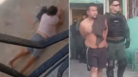 Filho joga mãe idosa pela janela do terceiro andar e é preso em flagrante