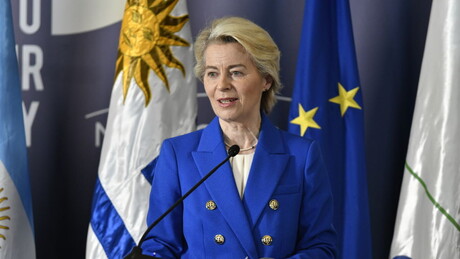 Von der Leyen sobre o acordo entre UE e Mercosul: 'Estamos criando a maior zona de livre comércio do mundo'