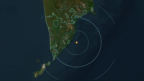Terremoto de magnitude 6,4 atinge costa da península da Kamchatka no Extremo Oriente da Rússia