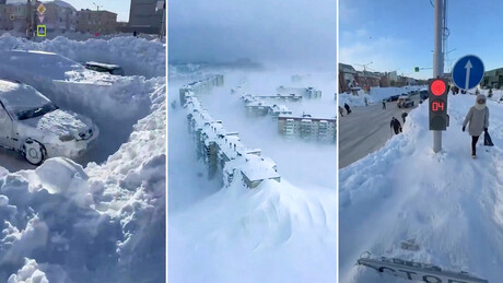 VÍDEOS: nevasca em Kamchatka apaga a fronteira entre realidade e IA