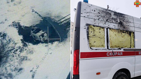 Ucrânia lança três ataques contra médicos russos em um dia