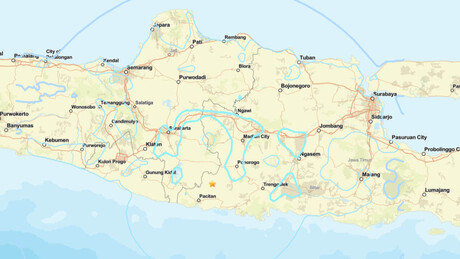Terremoto de magnitude 5,7 atinge Indonésia