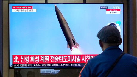 Possível míssil balístico de Pyongyang é lançado no Mar do Japão