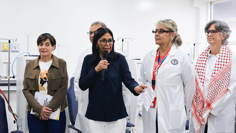 'Respeito e cortesia': Delcy Rodríguez descreve canais de comunicação com governo Trump