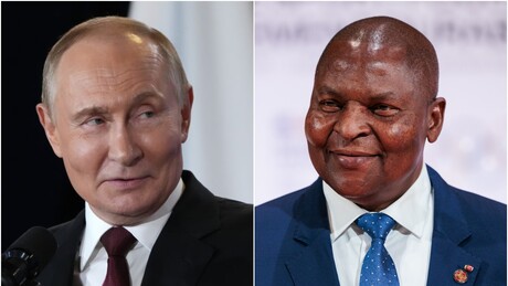 Putin felicita novo presidente da República Centro-Africana por vitória eleitoral
