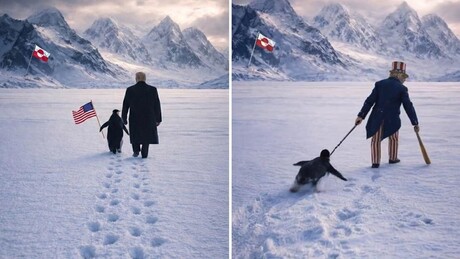 VÍDEO: mídia chinesa ironiza vídeo de Trump com pinguim gerado por IA