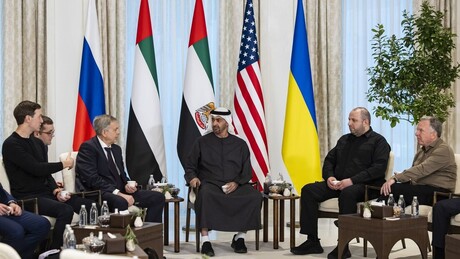 Recomeçam negociações entre Rússia, Ucrânia e EUA em Abu Dhabi