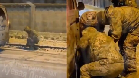 VÍDEO: Recrutadores ucranianos espancam e levam homem à força para o front