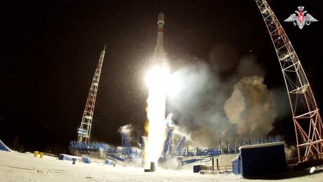 VÍDEO: Rússia lança com successo foguete Soyuz-2.1b