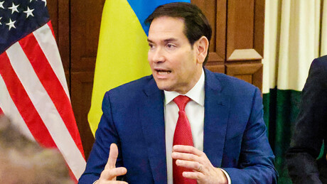 Rubio avalia processo de negociação sobre a Ucrânia