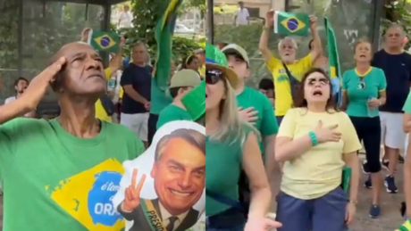 Fora Xandão: 'Bloco da Anistia' reúne apoiadores de Bolsonaro em BH