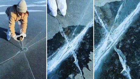 VÍDEO: Gelo produz som quase 'alienígena' ao entrar em contato com água fervente