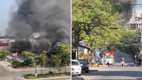 Cidade turística do México enfrenta caos após operação contra El Mencho