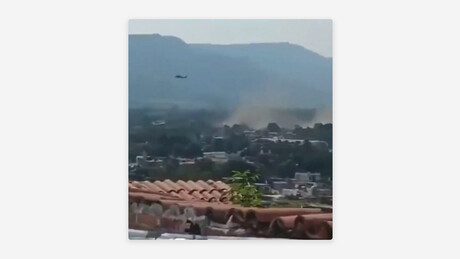 VÍDEO: Helicópteros do Exército mexicano disparam contra alvos em Jalisco