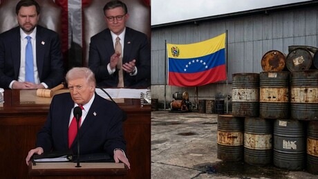 'Acabamos de receber mais de 80 milhões de barris de petróleo da Venezuela', diz Trump