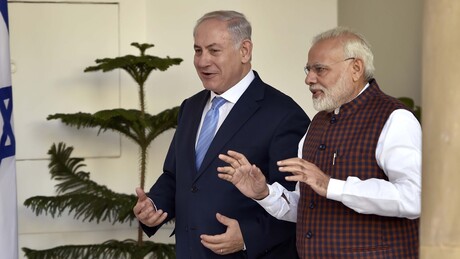 Modi quer aprofundar laços com Israel e assinar acordos militares e comerciais