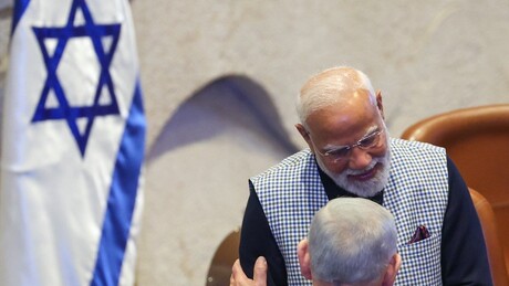 Principal líder deste país do BRICS recebe a mais alta honra do Parlamento de Israel